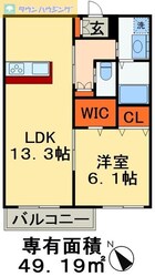 ココハイム松波２号館の物件間取画像